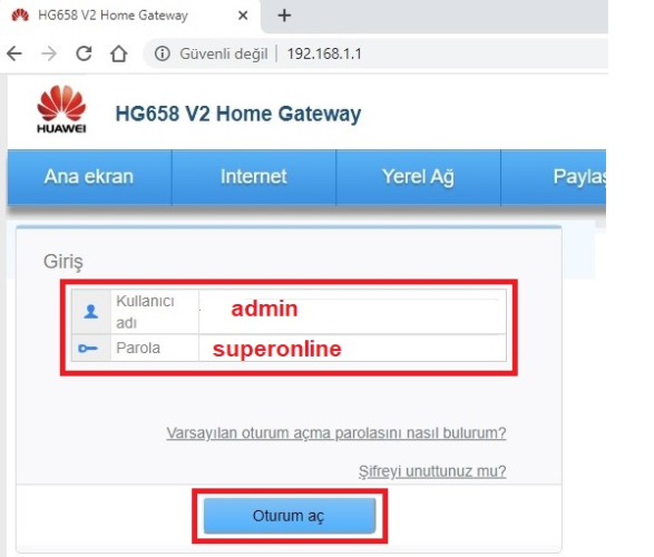 HUAWEi HG658 V2 ACCESS POİNT AYARLARI FREE TEKNOLOJİ
